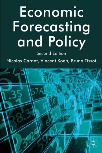 Econometric models and economic forecasts: Pindyck, Robert S